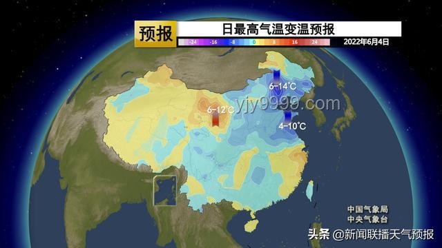 端午节将至，新一轮大范围强降雨来袭，7省大到暴雨，东北气温创新高